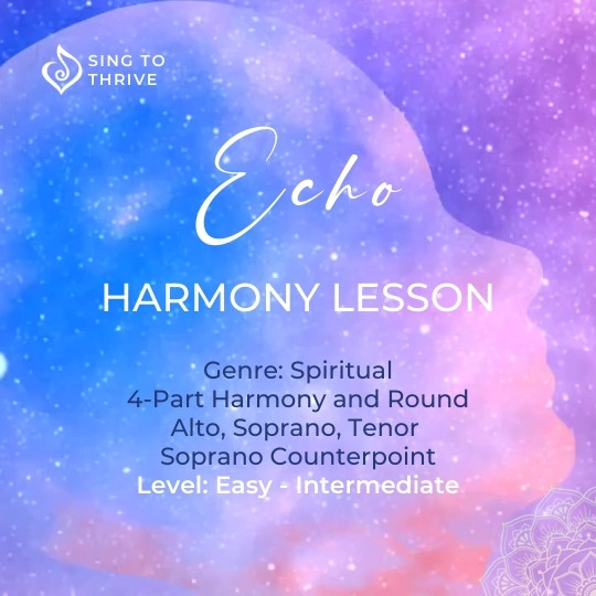 Harmony Lesson – ECHO – Easy to Intermediate